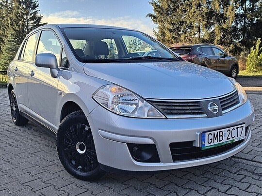 NISSAN TIIDA Zarejestrowana i opłacona! 1.6 16V 110KM! 