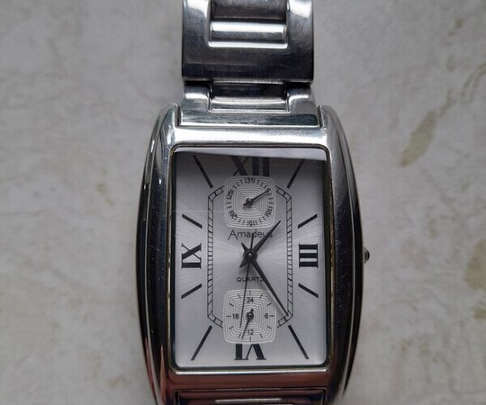 Zegarek Amadeus AM00122 w dobrym stanie bransoletka 20mm 