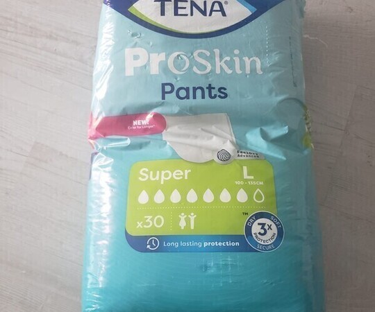 Podkłady 90x60 1 opak 30 szt, pampersy Tena Proskin Slip 