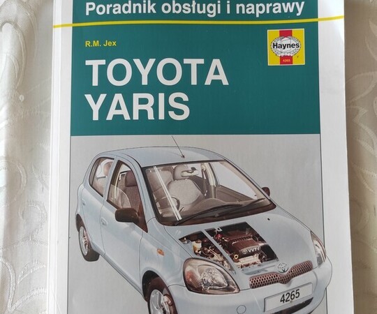 Sprzedam książkę : Toyota Yaris - poradnik obsługi i 