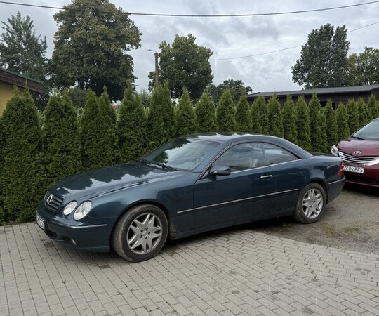 Mercedes CL500 5L V8 306 KM Rok 2000 Przebieg 256000 Cena 