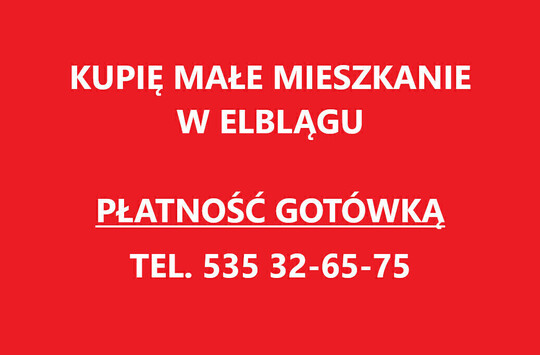 KUPIĘ MIESZKANIE PRYWATNIE - najchętniej kawalerkę w 