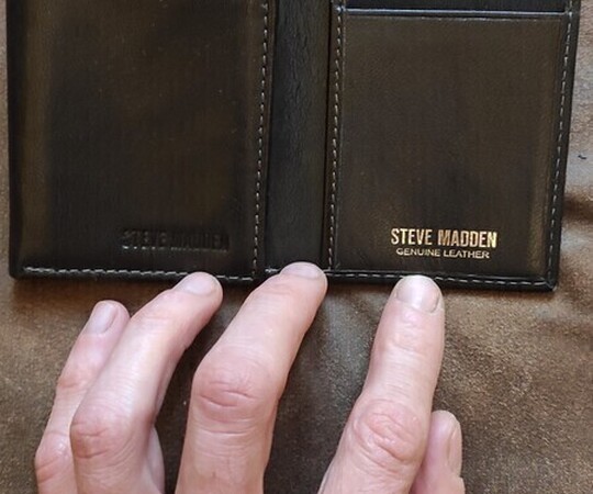 Sprzedam portfel marki Steve Madden, wykonany z prawdziwej 