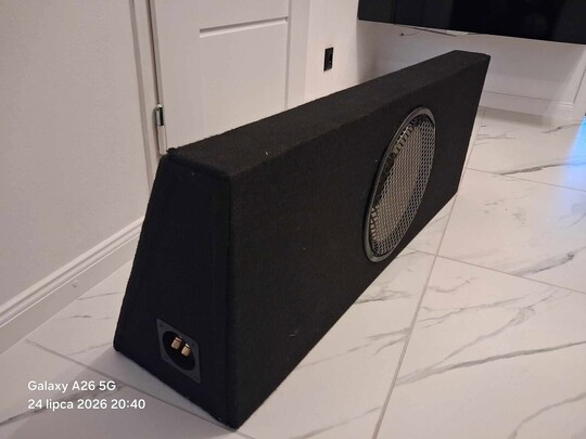 Skrzynia na głośnik basowy 100x40cm, w cenie głośnik JBL 