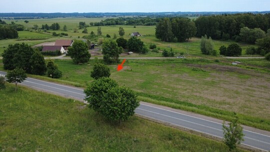 Zielony Grąd przy węźle Pasłęk Północ Działka budowlana 