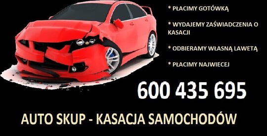 SKUP SAMOCHODÓW ZA GOTÓWKĘ ! NAJLEPSZE CENY !BEZ PRZEGLĄDU 