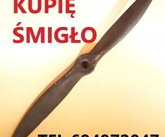 Kupię stare przedwojenne śmigło drewniane do starego 