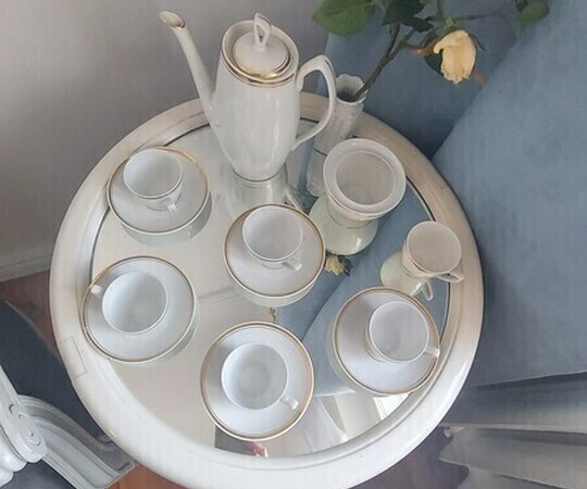 Serwis dla 6 osób. PORCELANA. CHODZIEZ 