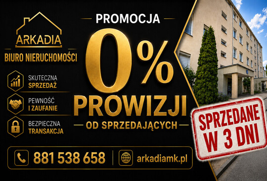 :: Biuro nieruchomości ARKADIA :: NA SPRZEDAŻ 2-POKOJOWE 