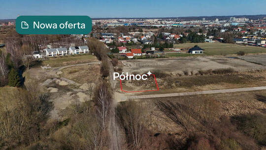 PÓŁNOC NIERUCHOMOŚCI Sprzedam działkę - Elbląg, 