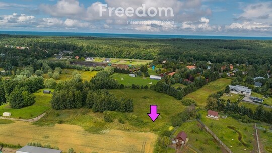 FREEDOM NIERUCHOMOŚCI Sprzedam działkę - Jantar, Spokojna. 