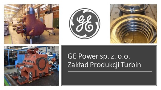 Zakład Produkcji Turbin GE Power sp. z o. o.to fabryka, 