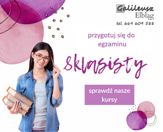 TEST 8-KLASISTY Z GALILEUSZEM! MATEMATYKAJĘZYK POLSKIJĘZYK 