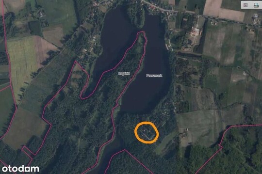 Działka nad jeziorem, Przezmark gm. Stary Dzierzgoń 