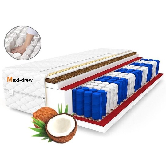 Sprzedam roczny materac 160x200 kokos NATURAL MAX 