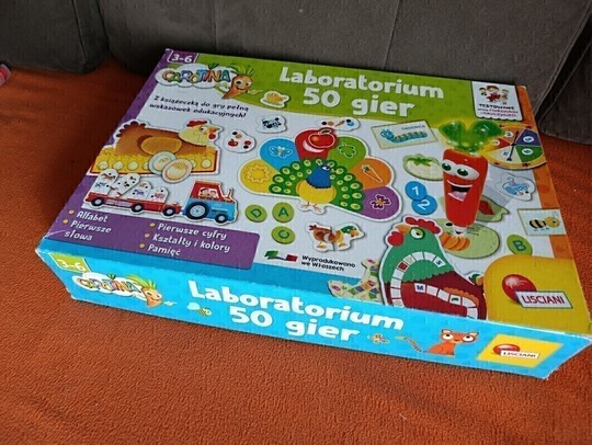 Sprzedam zestaw gier dla dzieci Carotina. Stan dobry 