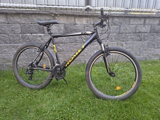 Rower górski hardtail Romet Rambler R6.1 MTB Series czarny 
