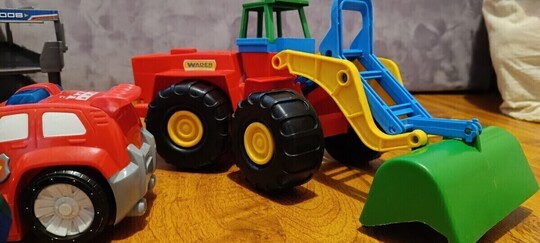 Paka zabawek za 40 zł, 2 worki, są puzzle, gry, 