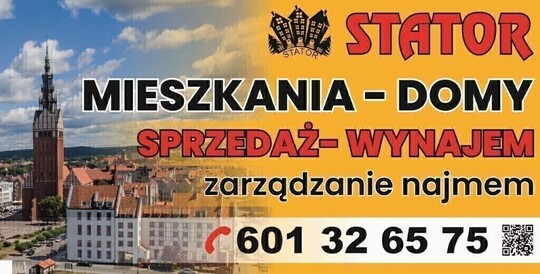 STATOR NIERUCHOMOŚCI - JUŻ 31 LAT Pilnie poszukujemy dla 