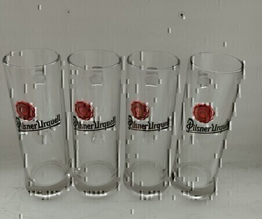 Sprzedam kufle Pilsner Urquell 4 szt. Nowe, nieużywane. 