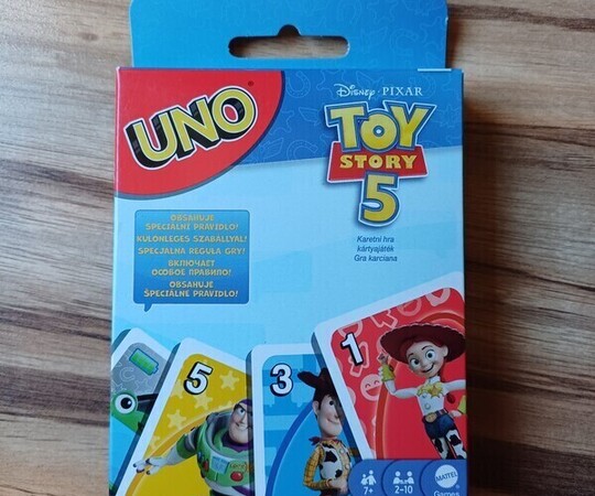 NOWA Gra UNO toy story 5, 