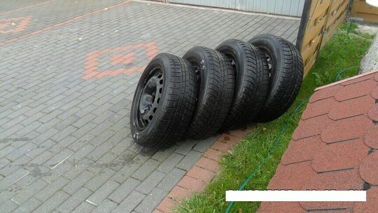Sprzedam koła zimowe 205 x55 x 16 passat audi w bardzo 