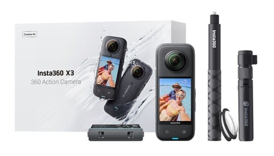 SPRZEDAM Kamerę sferyczną 360 INSTA360 X3 CREATOR KIT 
