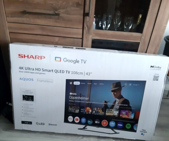 SPRZEDAM SMART TV SHARP 43HP6765E. GWARANCJA 24 MIESIACE. 