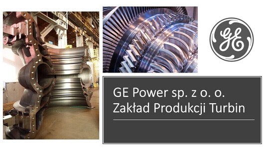 GE Power sp. z o. o. Zakład Produkcji Turbin poszukuje 