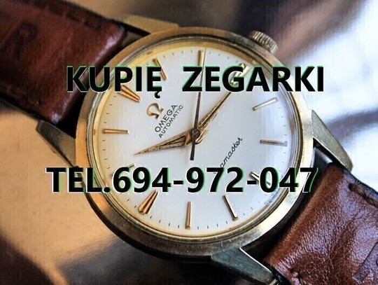 Kupię stare zegarki kieszonkowe oraz męskie naręczne 