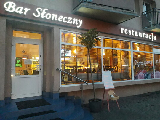 Restauracja BAR SŁONECZNY (mamy czynne od 11.30-18.00 ) 