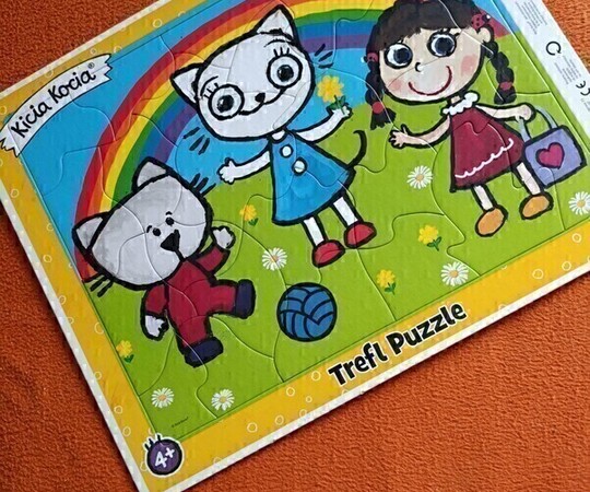 Sprzedam Puzzle Kicia Kocia stan bardzo dobry. l. Kontakt 