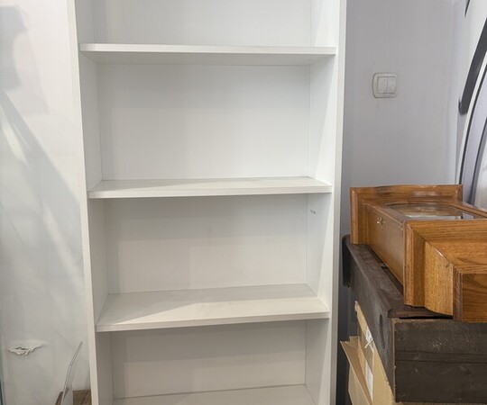 Sprzedam regal biały, używany, stan, bdb, wysokość 195 cm, 