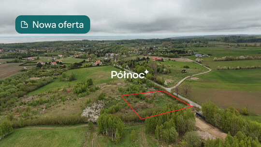 PÓŁNOC NIERUCHOMOŚCI Sprzedam działkę - Łęcze. Na sprzedaż 