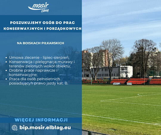 OGŁOSZENIE Oferta wykonania zlecenia &ndash; Prace 