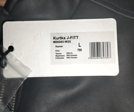 Kurtka skórzana na każdą porę roku, dł.70cm. obw.120cm. 