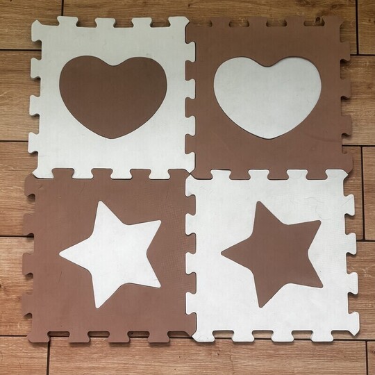 Sprzedam puzzle piankowe, 26 sztuk pełnych, 5 bez środków, 