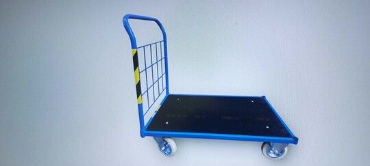 POLSKI Wózek transportowy ROMEK K-1 platformowy 100x60cm 