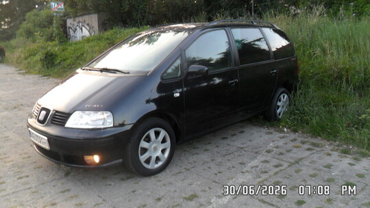 SEAT ALHAMBRA Model 2005 POJ 1.9 130 kM Diesel Skrzynia 6 