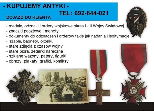 KUPIĘ: - medale, odznaczenia, odznaki wojskowe - 