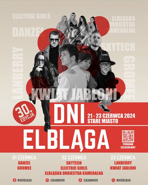 30. Dni Elbląga - zobacz szczegółowy program!