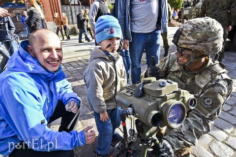 Amerykanie i Brytyjczycy w Elblągu