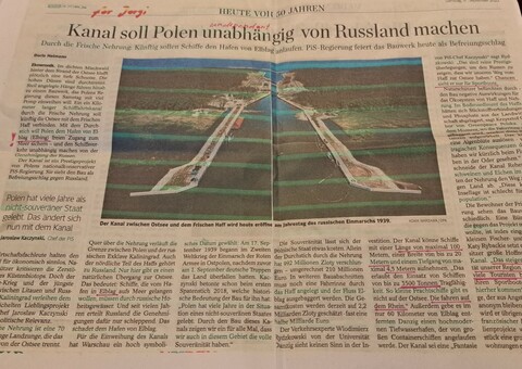 Przekop „po niemiecku” (Nadesłane przez Czytelnika) 