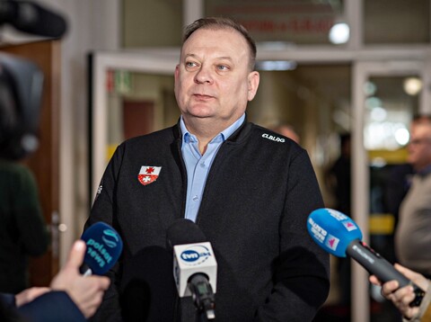 Donald Tusk w Elblągu. Narada na temat sytuacji pogodowej