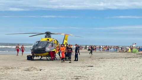 Dramat na plaży w Jantarze. Tonęło kilka osób jednocześnie (aktualizacja) 