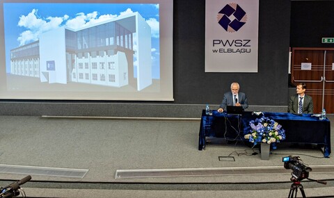 Drony, drukarki 3D, roboty i rozbudowa siedziby. Nowy projekt PWSZ