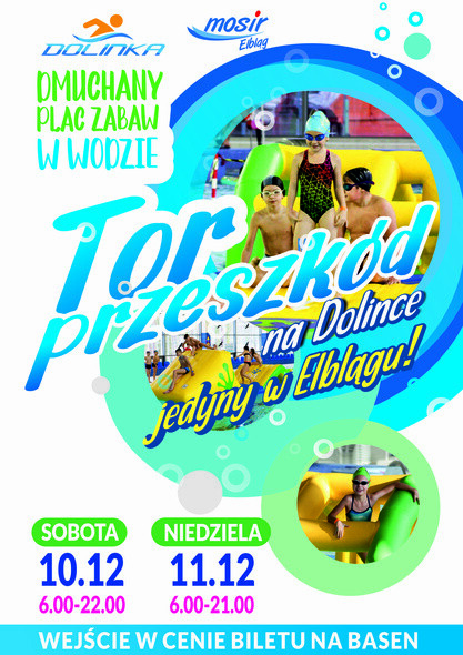 Dwa tory wodnej zabawy