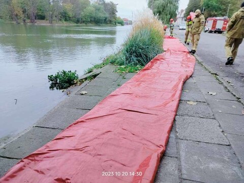 Działania przeciwpowodziowe nad rzeką Elbląg (aktualizacja)