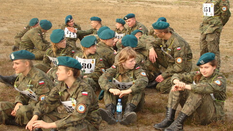 Elbląska klasa mundurowa „w boju”