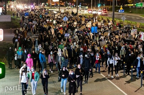 Elblążanie znów wyszli na ulice.Solidarność naszą bronią